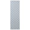 vidaXL Paklāja ceļ&scaron; ORIZ 1150 gsm Pelēka un balta