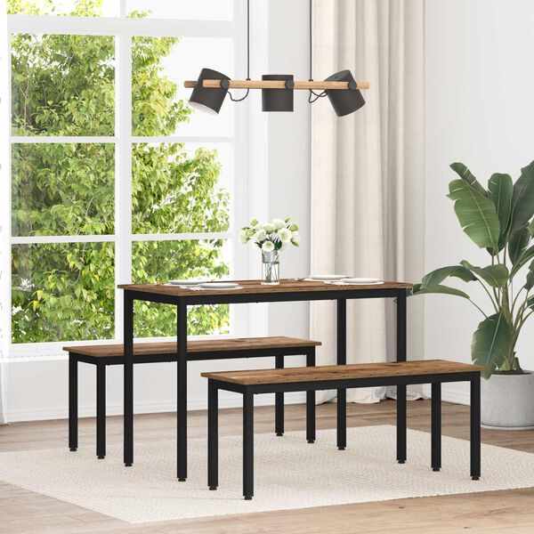 vidaXL Ēdamgaldi METĀLS