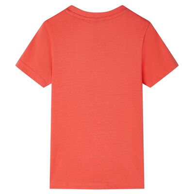 Bērnu T-krekls, gaiši sarkans, 92