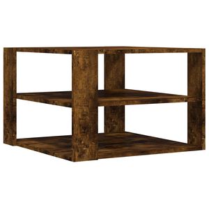 vidaXL kafijas galdiņ&scaron;, ozolkoka, 58x58x40 cm, inženierijas koks