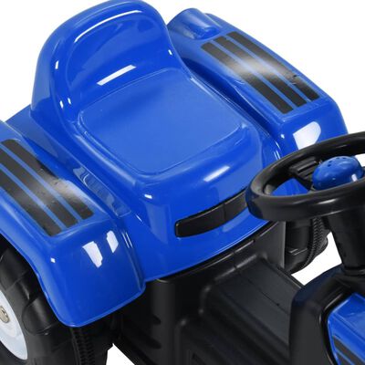 vidaXL bērnu traktors, zils