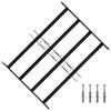 vidaXL Loga Restes 75.5 x 60 cm Tērauds ar pulverkrāsas pārklājumu