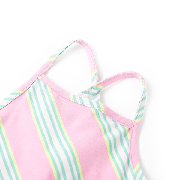 Bērnu kleita ar aukliņu, bez piedurknēm, rozā, 92