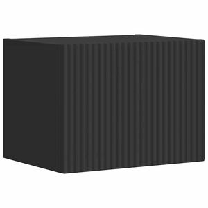 vidaXL TV sienas skapītis 39 x 31 x 29,5 cm Melna Inženierijas koks