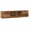 vidaXL 2-daļīgs TV skapja komplekts vecs koks 80x35x36,5 cm