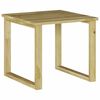vidaXL galds Dabiska 40 x 40 x 36 cm Impregnēts priedes koks