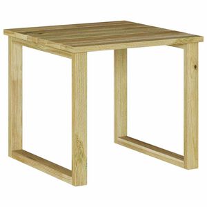 vidaXL galds Dabiska 40 x 40 x 36 cm Impregnēts priedes koks
