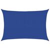 vidaXL saulessargs, 160 g/m&sup2;, taisnstūra, zils, 3,5x4,5 m, HDPE