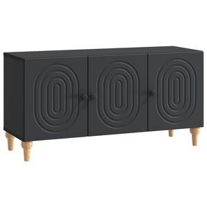 vidaXL Televizora skapī&scaron;a 99 x 34,5 x 50 cm Melns Inženierijas koks