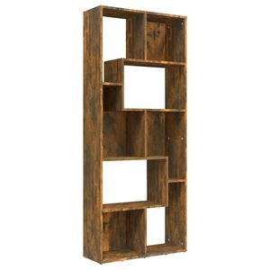 vidaXL grāmatu plaukts, ozola krāsa, 67x24x161 cm, inženierijas koks