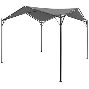 vidaXL nojume, 4x4 m, antracītpelēka