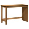 vidaXL Galds Medus brūns 112 x 50 x 75 cm Cieta priede