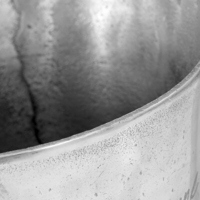 vidaXL šampanieša dzesētājs, alumīnijs, 39x29x71 cm, sudraba krāsa