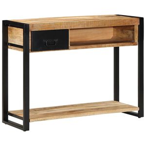 vidaXL konsoles galds 100x35x75 cm Masīv Rough Wood Mango