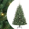 vidaXL Mākslīgā Saliekamā Ziemassvētku Egle Zaļa 150 cm PVC un metāls