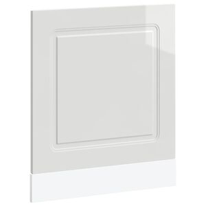 vidaXL trauku mazgājamās ma&scaron;īnas panelis Kalmar balts 60x1,5x57 cm