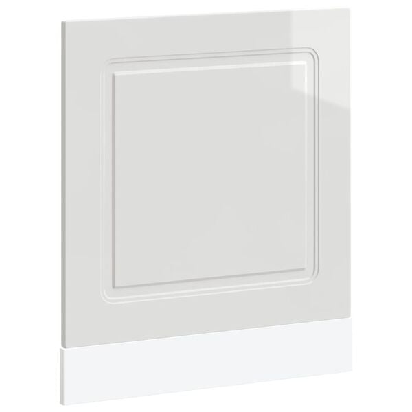 vidaXL trauku mazgājamās ma&scaron;īnas panelis Kalmar balts 60x1,5x57 cm