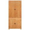 vidaXL Uzglabā&scaron;anas mēbeļu komplekts ar durvīm Brūna Inženierijas koks