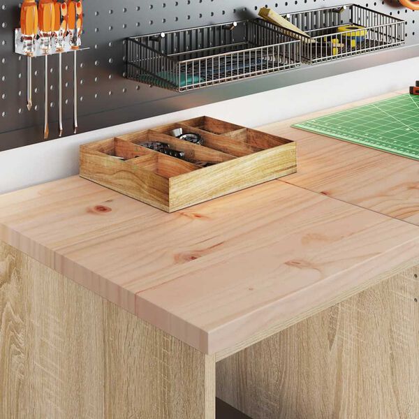 vidaXL Garāžas glabā&scaron;anas skapis, 40x51x85 cm priedes masīvkoks