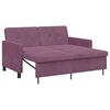 vidaXL Dīvāngulta Violeta Audums