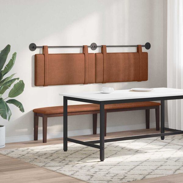 vidaXL Karājo&scaron;s galvgalis Vienkrāsains Brūna 170 x 55 x 5 cm Antīks PU