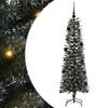 vidaXL Mākslīgā Ziemassvētku eglīte su 150 LED ar statīvu Zaļa 150 cm