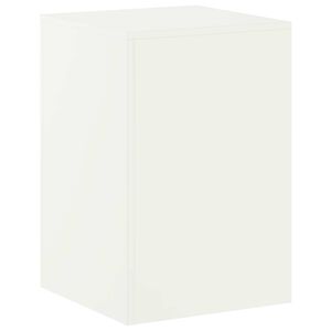 vidaXL Augu statīvs Balts 40 x 40 x 60 cm Tērauds