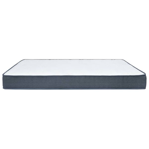 vidaXL atsperu matracis, audums, 160x80x20 cm, vidēji mīksts