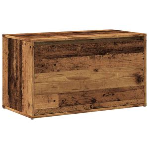 vidaXL gaiteņa sols, 80x40x45 cm, veca koka, skaidu plāksne
