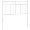 vidaXL rezerves galvgalis, balts, 90 cm