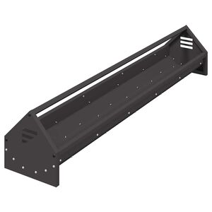 vidaXL Vistas baro&scaron;anas grozs Melna 108 x 20,5 x 20 cm