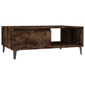vidaXL kafijas galdiņ&scaron;, ozolkoka, 90x60x35 cm, inženierijas koks
