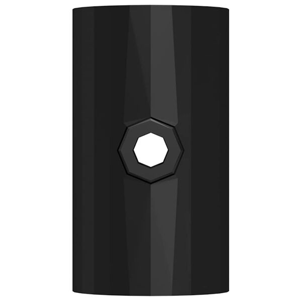 vidaXL Futbola galda stoperi 10 pcs Melna 1,7 x 1,7 x 3,2 cm PP