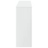 vidaXL Konsoles galds Augsta Spīduma Balts 155 x 29 x 74 cm