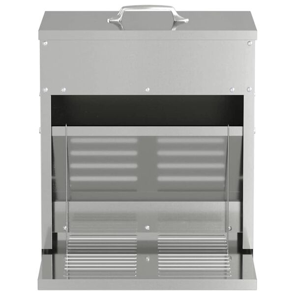 vidaXL Vistas svara barotājs Sudraba 33 x 42 x 40 cm Cinkots tērauds