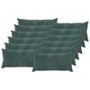 vidaXL Spilvenu pārvalks 12 pcs HEERLEN Jūras zila 40 x 80 cm