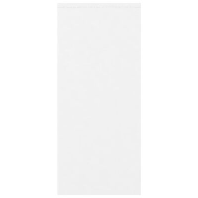 vidaXL kumode, balta, 102x33x75 cm, skaidu plāksne