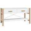 vidaXL TV skapītis, balts, 82x38x45 cm, inženierijas koks