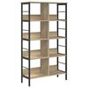 vidaXL Grāmatu plaukts 8 līmeņi 82 x 32 x 144,5 cm Inženierijas koks