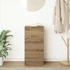 vidaXL kumode, ozolkoka krāsa, 37,5x35x76 cm, inženierijas koks
