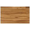vidaXL Galda virsma 120 x 70 x 3,5 cm Taisnstūra Ciets tek&scaron;a koks