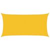 vidaXL Saulessargs Dzeltena 2,5 x 6 m HDPE