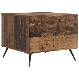 vidaXL Kafijas galdiņ&scaron; Vecs koks 49 x 50 x 40 cm Inženierijas koks