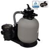 vidaXL baseina sūknis ar smil&scaron;u filtru, 600 W, 17000 l/h