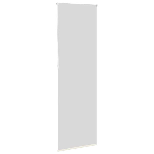 vidaXL rullo žalūzija pelēkbalti 85x210 cm auduma platums 80,7 cm
