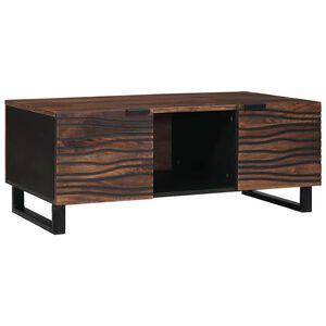 vidaXL Kafijas galdiņ&scaron; Valriekstu koks 100 x 54 x 40 cm