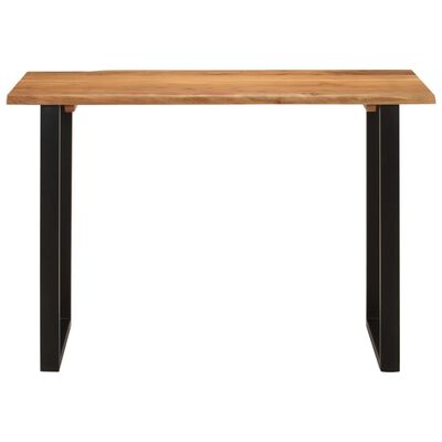 vidaXL virtuves galds, 110x50x76 cm, akācijas masīvkoks