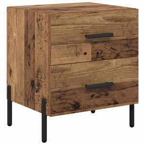 vidaXL Nakts skapītis Vecs koks 40 x 35 x 47,5 cm Inženierijas koks