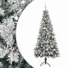 vidaXL Mākslīgā Ziemassvētku egle ar bumbiņu 120 cm 150 LED