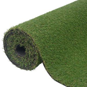 vidaXL mākslīgais zālājs, 1x2 m/20 mm, zaļ&scaron;